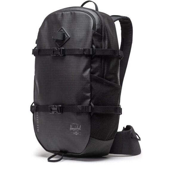 New Herschel Supply All Season Backpack 29L Black outdoor travel fashion $150msr - Picture 2 of 7